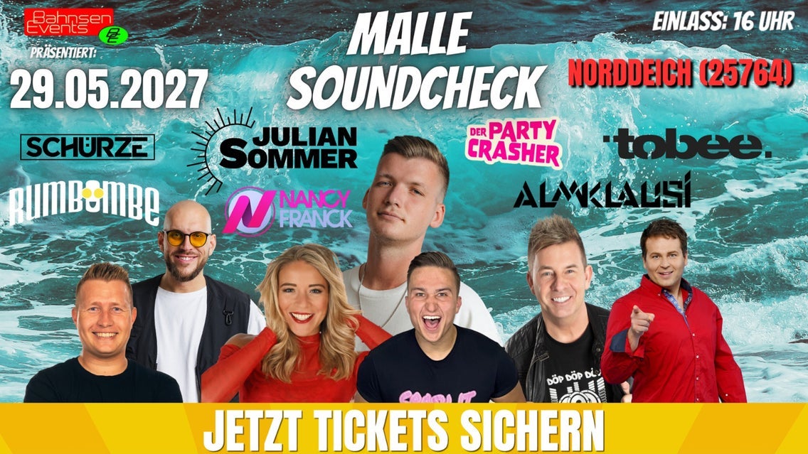 Malle Soundcheck Norddeich 2027