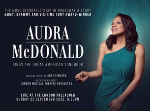 Audra McDonald: Live at The London Palladium, 2022-09-25, London