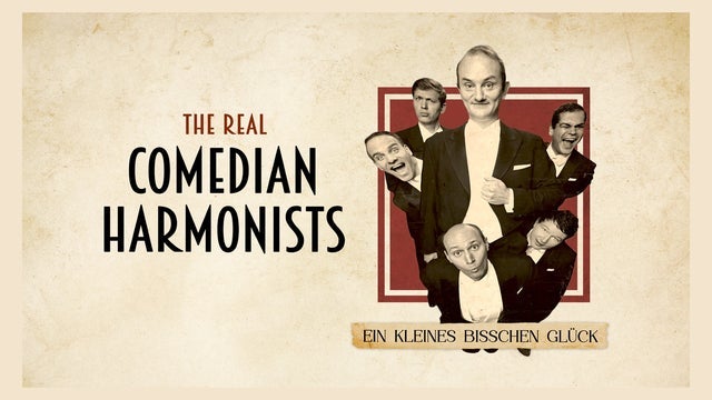 The Real Comedian Harmonists in Festspielhaus am Wall, Emden 23/10/2025