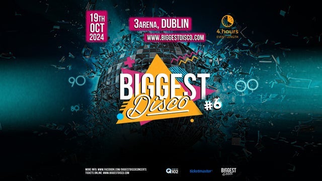 Biggest Disco in 3Arena, Dublin 19/10/2024