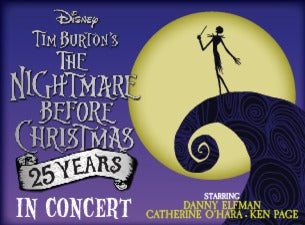 Tim Burton's Nightmare Before Christmas Live In Concert Event Title Pic