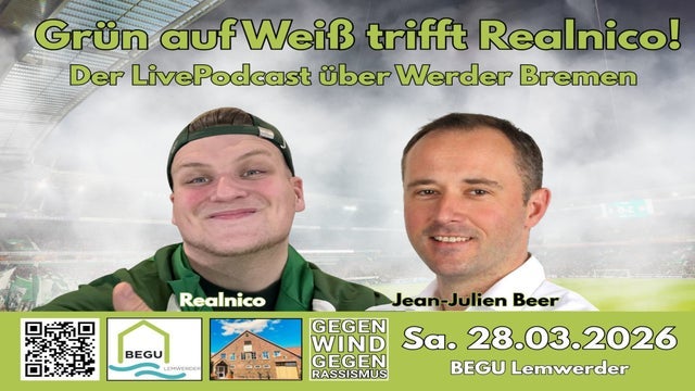WESER-KURIER: Grün auf Weiß trifft Realnico! in BEGU Lemwerder 28/03/2026