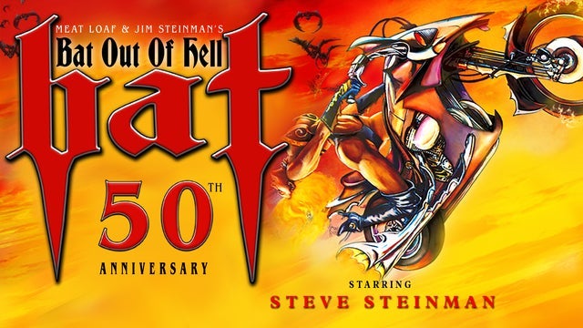 Steve Steinman’s Bat! Bat out of Hell 50th Anniversary in The SSE Arena, Belfast 22/10/2027