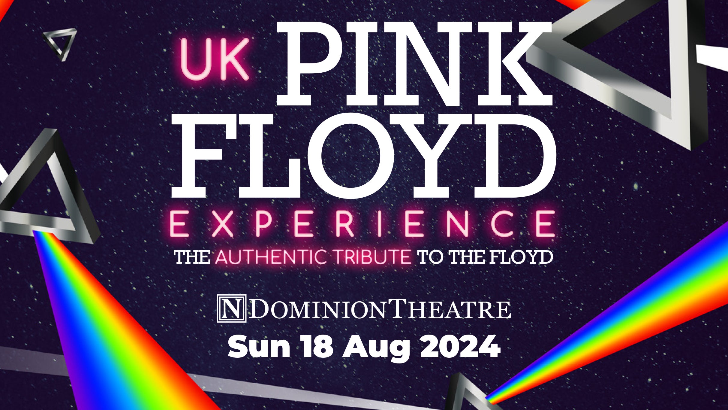 UK Pink Floyd Experience Event Title Pic