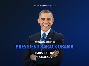 Bilde for arrangement A Conversation with President Barack Obama
