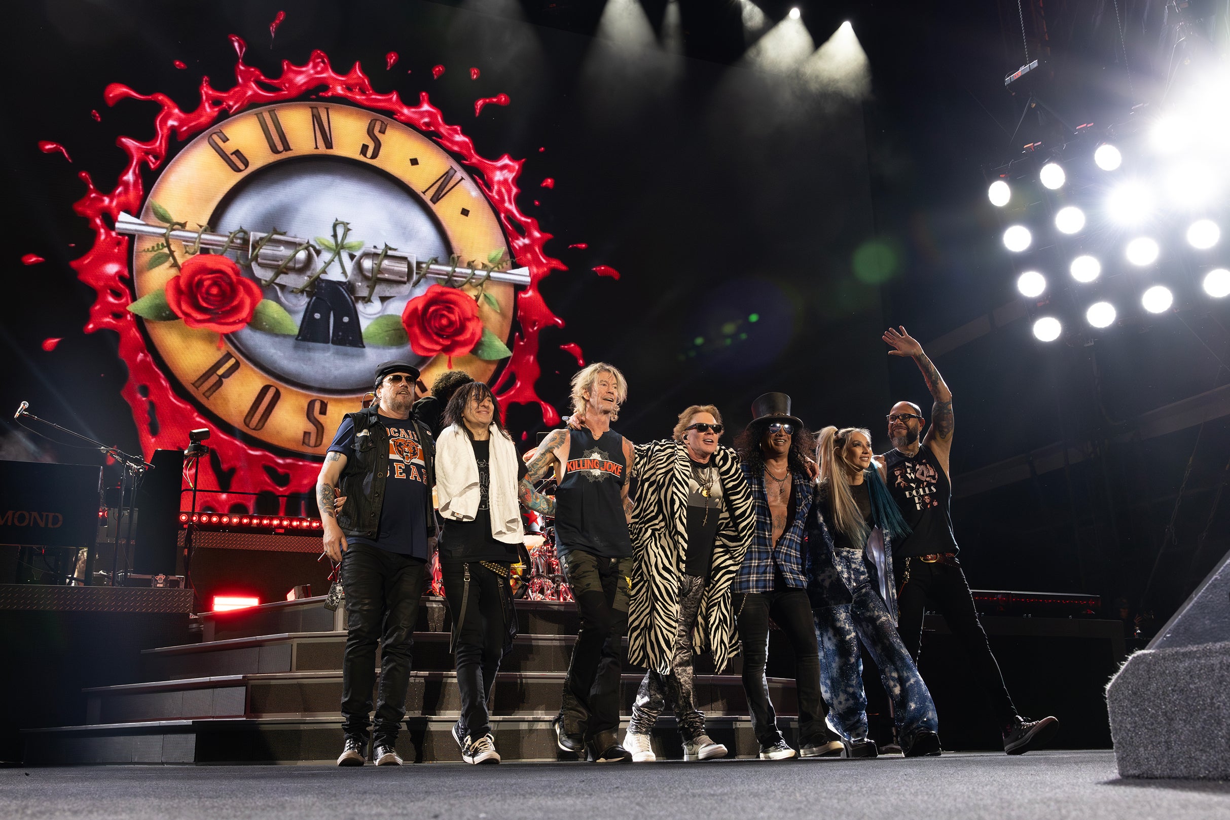 Guns N' Roses in Seattle promo photo for Live Nation presale offer code