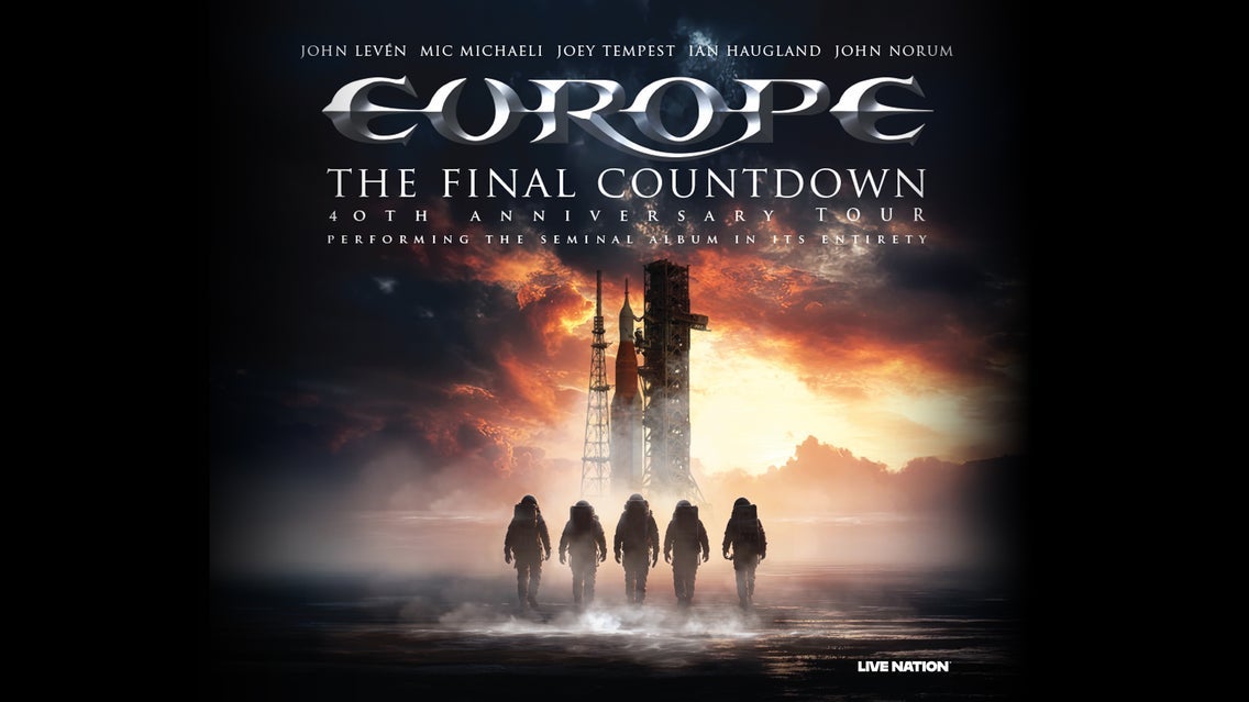 EUROPE: The Final Countdown 40th Anniversary Tour