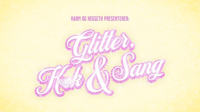 GLITTER, K*K OG SANG – med Harm og Hegseth på Oseana Os Kunst og Kultursenter 11/04/2024