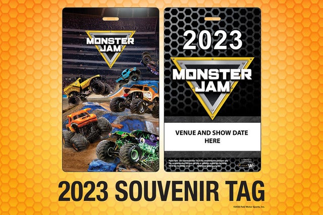 Monster Jam 2023 - Official Souvenir Tag
