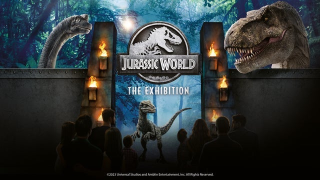 Jurassic World: The Exhibition in Expohalle Urban Banks, Berlin 22/05/2024