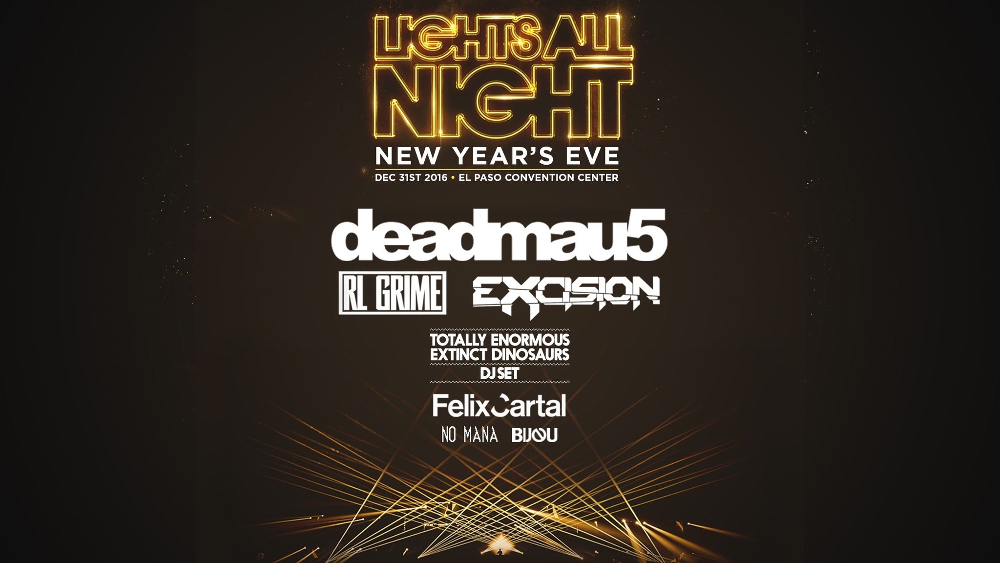 Lights All Night Friday Only at Dallas Market Hall on Dec 30, 2022