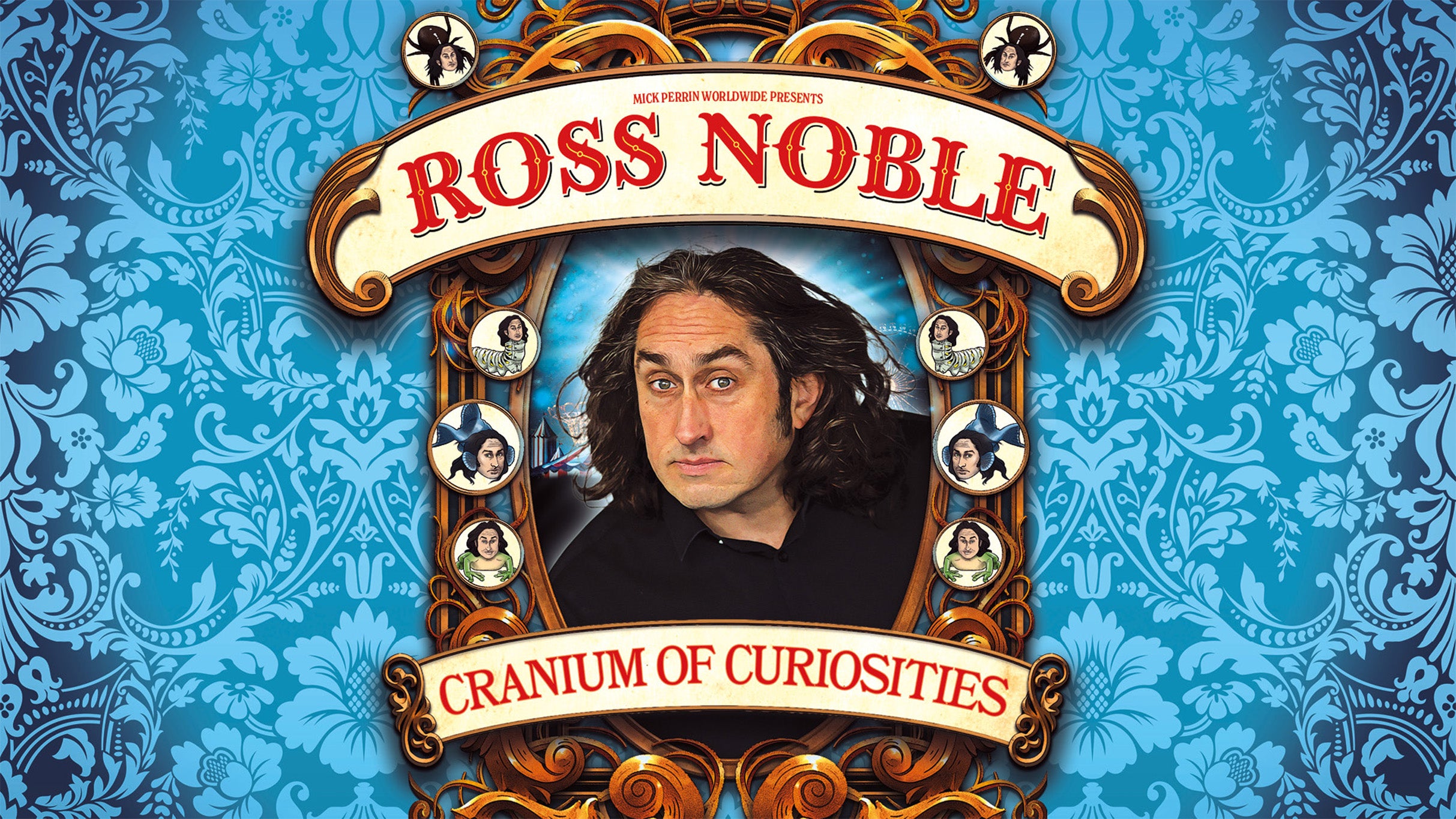 Ross Noble: Cranium Of Curiosities Event Title Pic