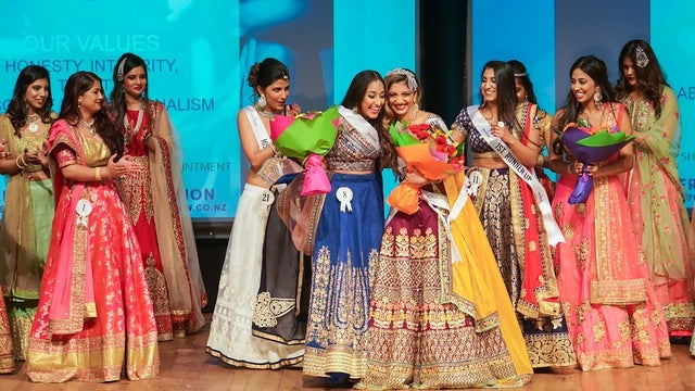 Miss IndiaNZ 2025 in Great Hall, Auckland Town Hall 10/10/2025