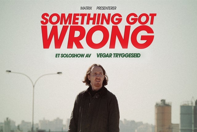 Something Got Wrong – Et soloshow av Vegar Tryggeseid