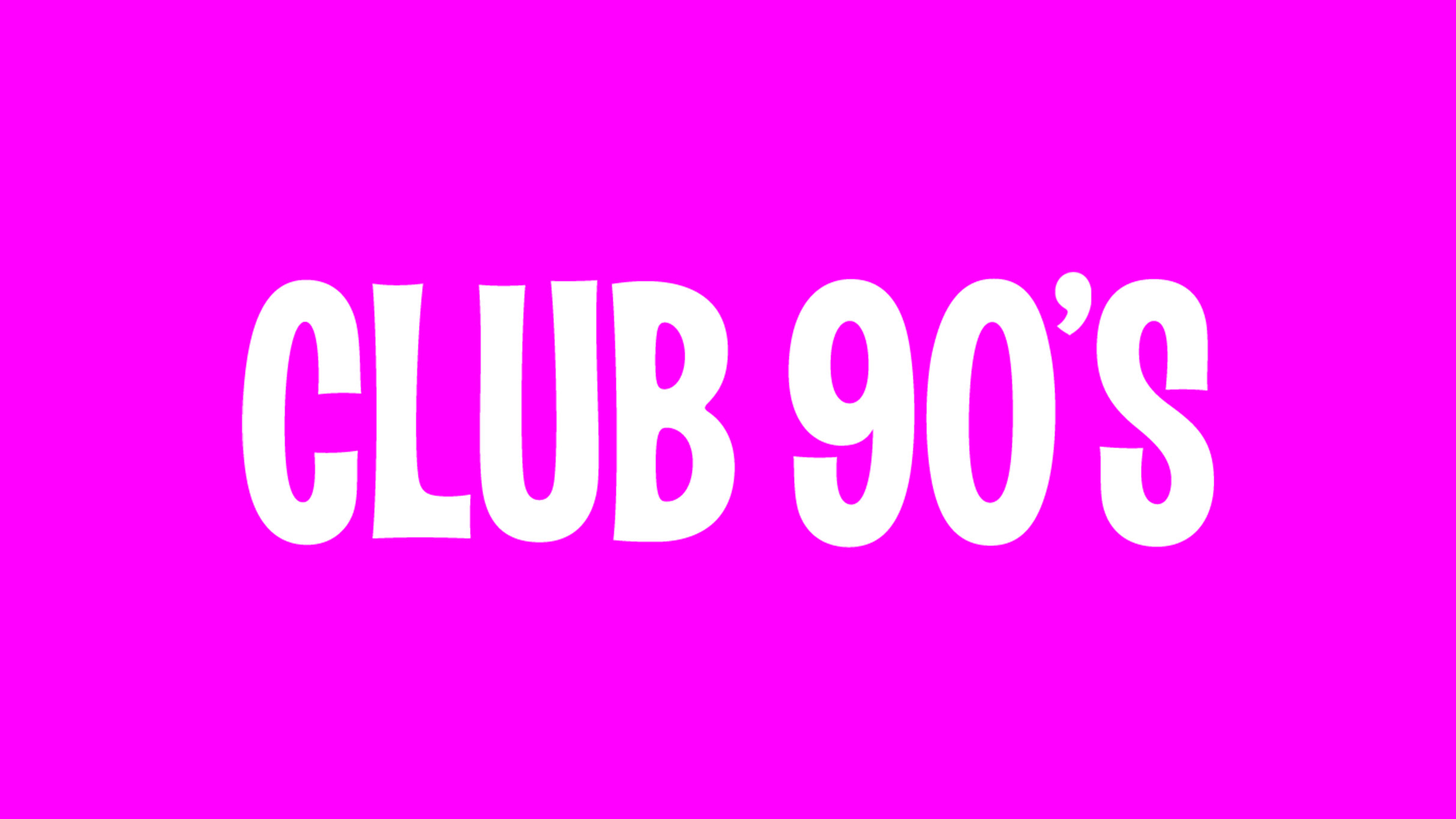 Club 90s Presents Justin Bieber Night