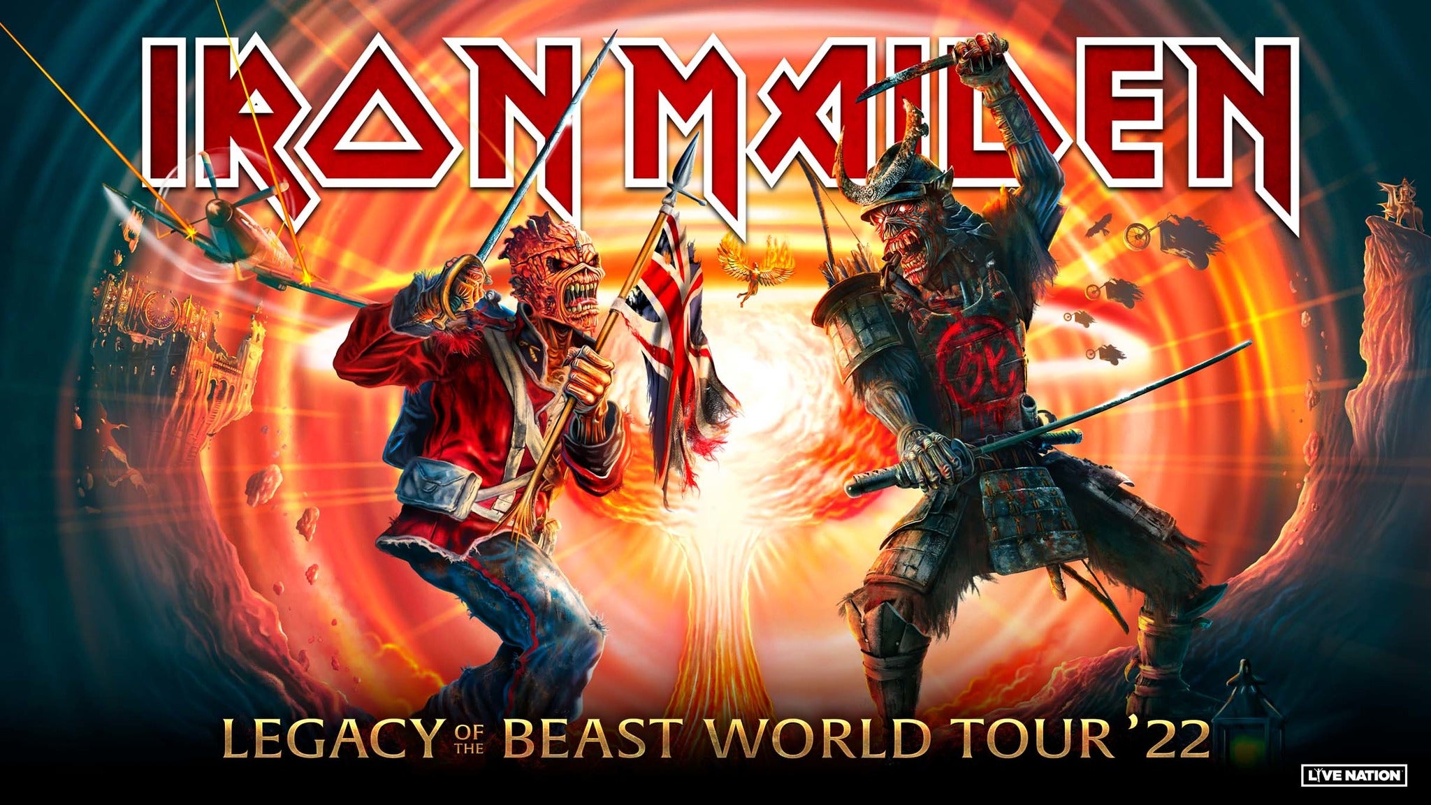 IRON MAIDEN | Legacy Of The Beast Tour | Platinum