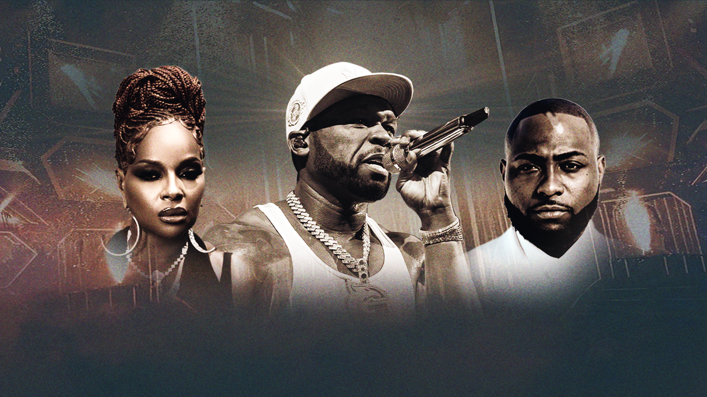 50 Cent, Mary J. Blige, Davido