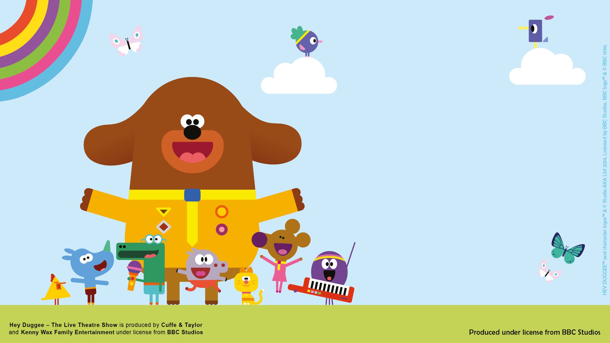 HEY DUGGEE - The Live Theatre Show Event Title Pic
