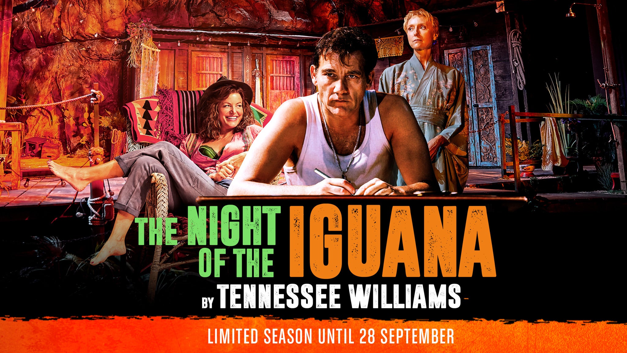 The Night of the Iguana Event Title Pic