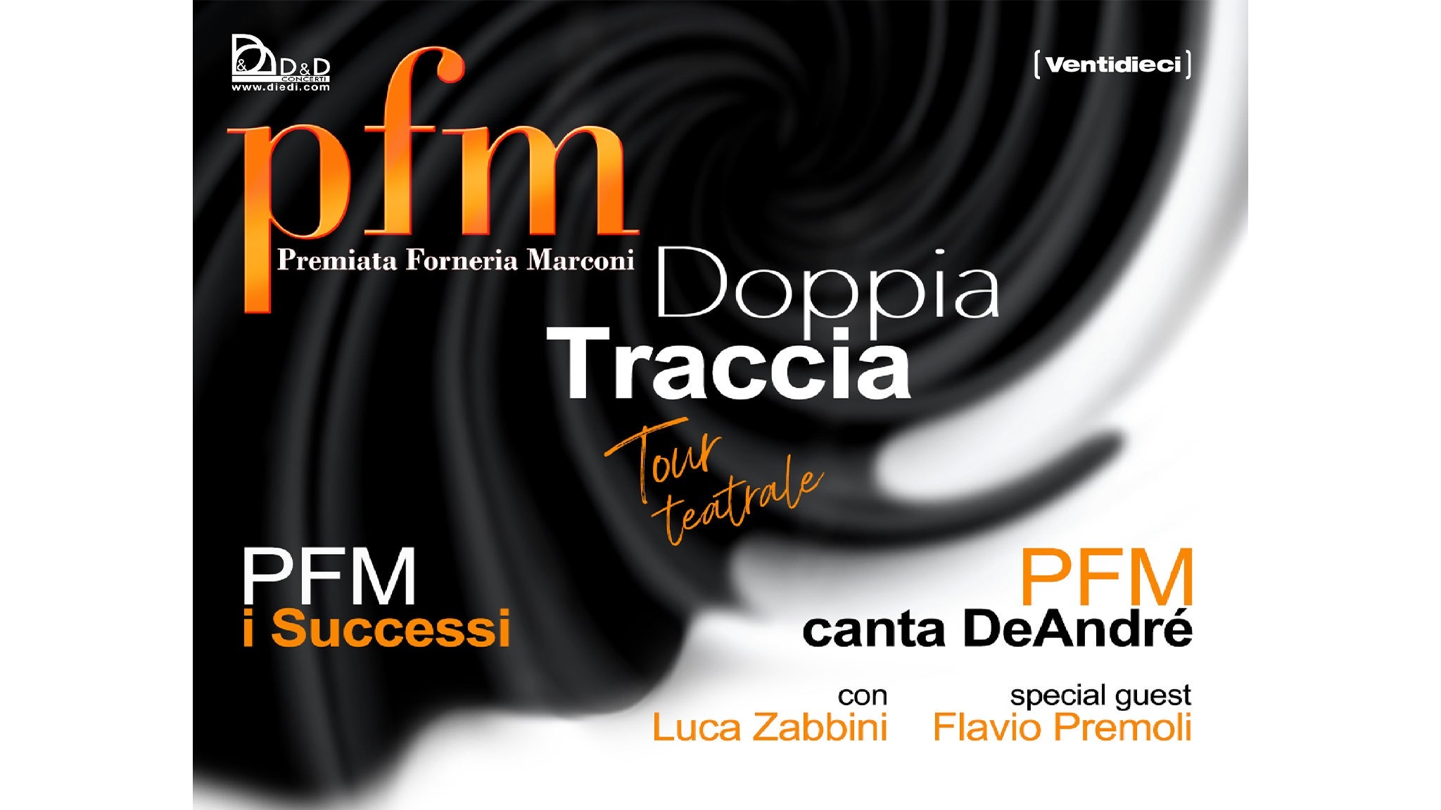 PFM - DOPPIA TRACCIA - Tour Teatrale