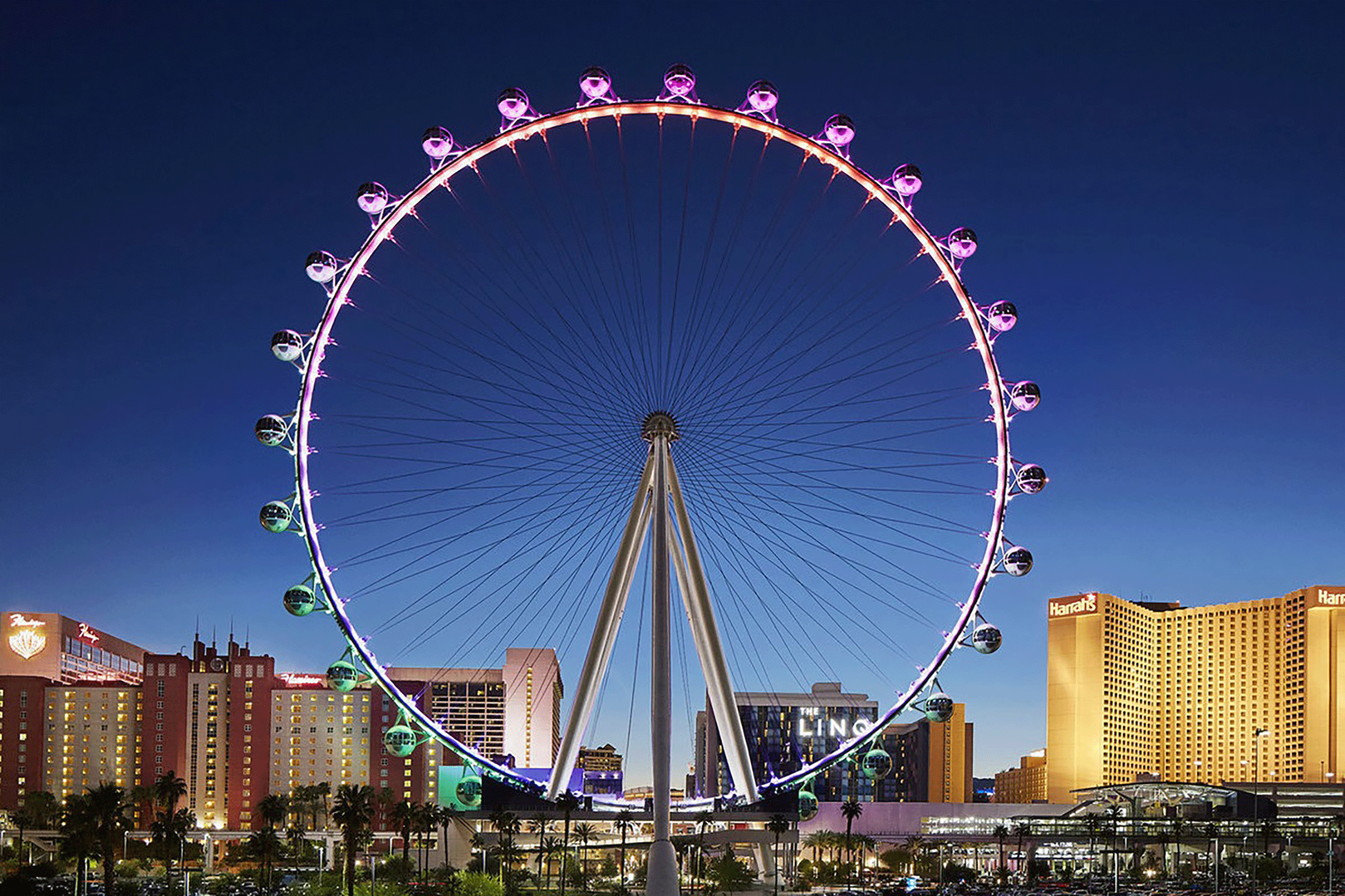 High Roller Wheel at The LINQ presale passwords