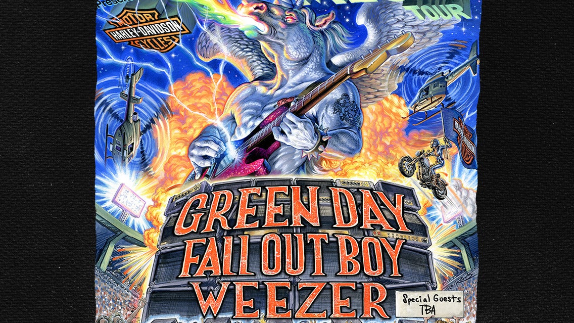 Hella Mega Tour: Green Day, Fall Out Boy & Weezer Event Title Pic