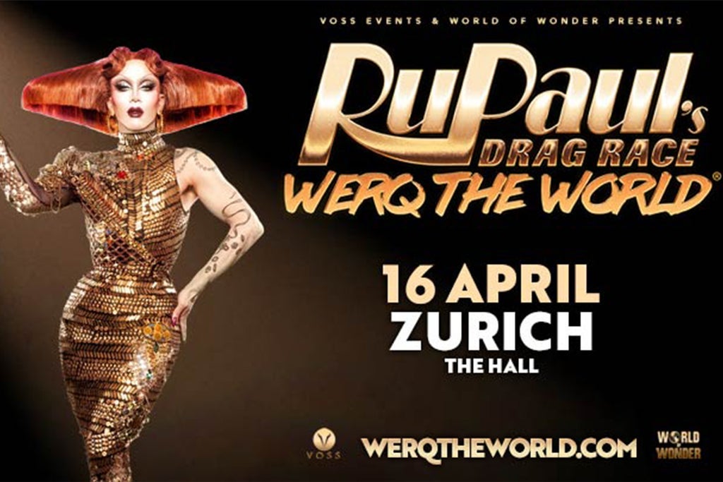 RuPaul’s Drag Race Werq The World Tour 2025 in Switzerland