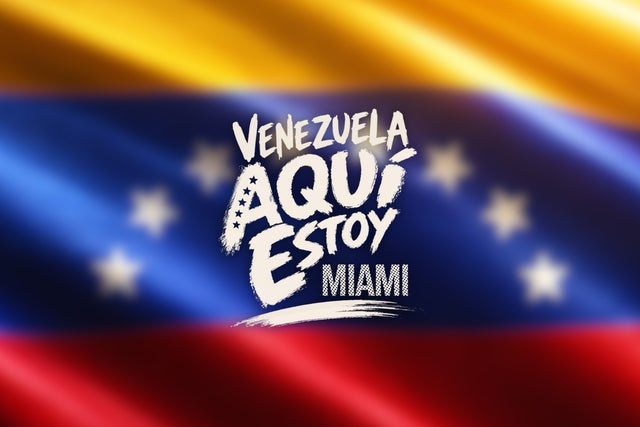Official presale info for Venezuela, Aqui Estoy
