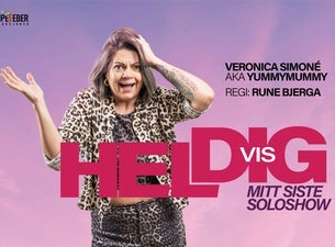 Bilde for arrangement HELDIGVIS mitt siste soloshow med Veronica Simone