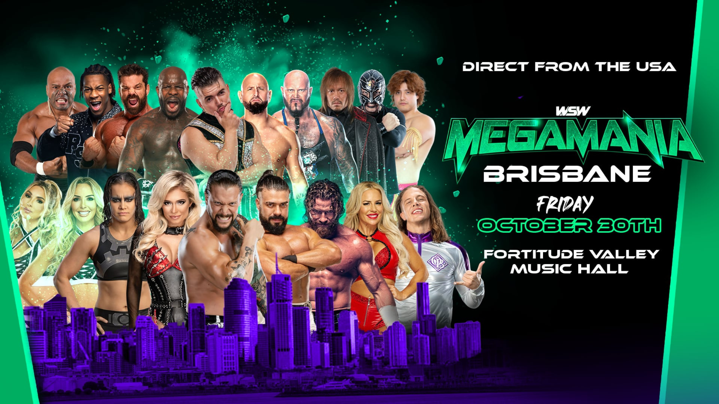 World Series Wrestling presents MEGA MANIA