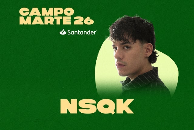 Presales to nsqk campo marte santander (no incluye acceso al evento de d&iacute;a): members use these when buying pre-sale tickets