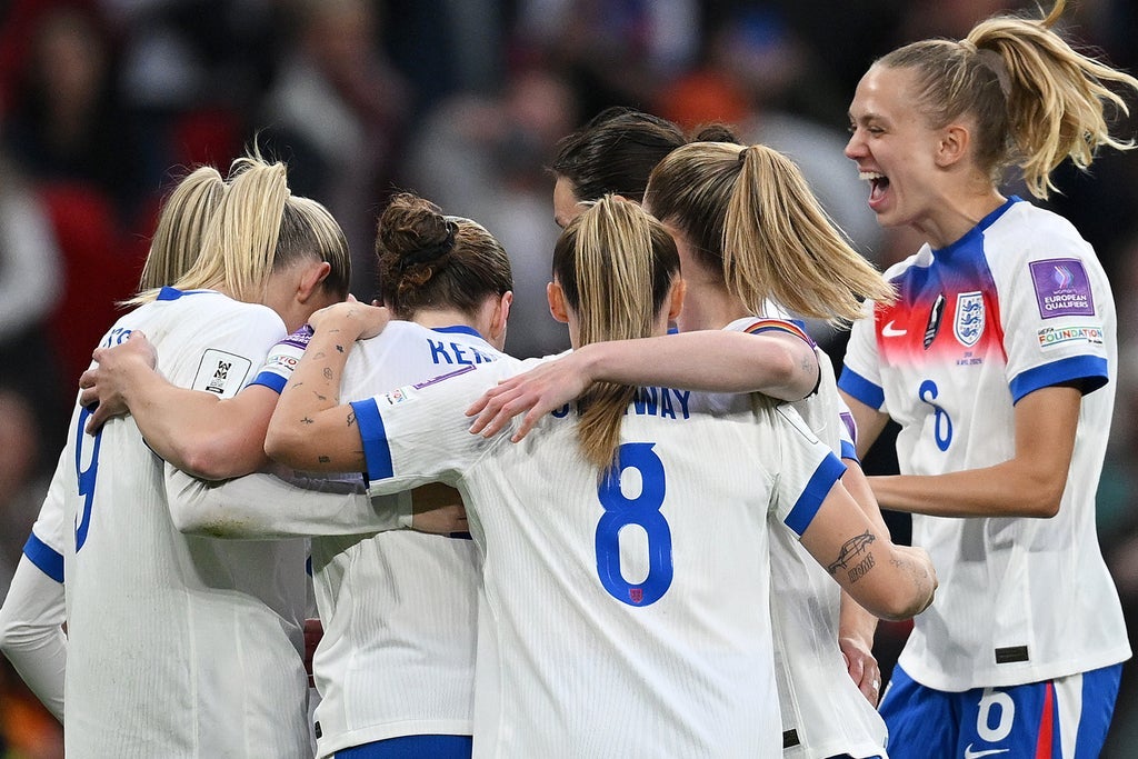 England v Ukraine Women's International