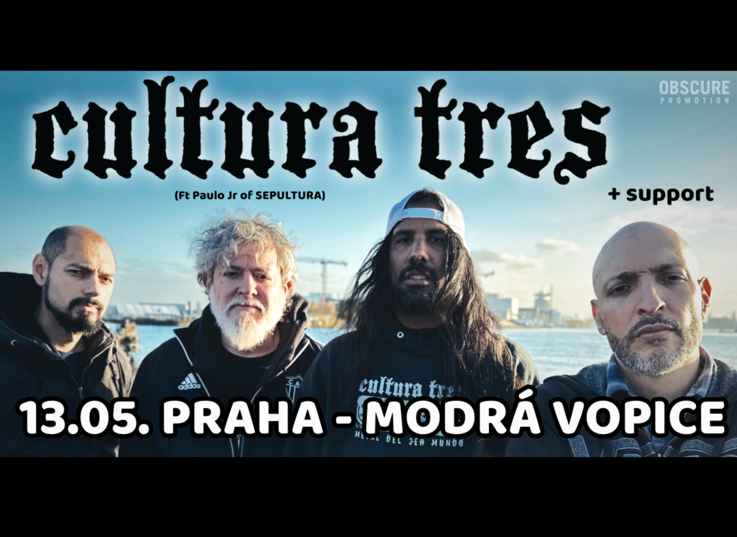 CULTURA TRES, support- Praha -Music Club Modrá Vopice Praha 9 Vysočanská 35/2, Praha 9 19000