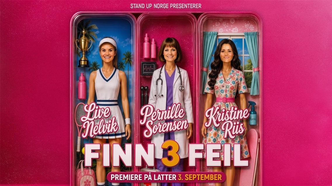 Finn tre feil event image