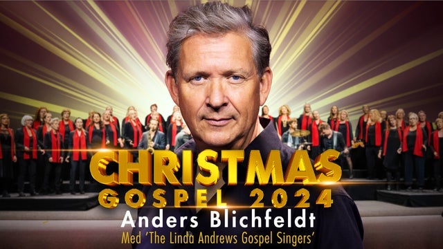 Anders Blichfeldt Christmas Gospel 2024 i Royal Stage, Hillerød 19/12/2024