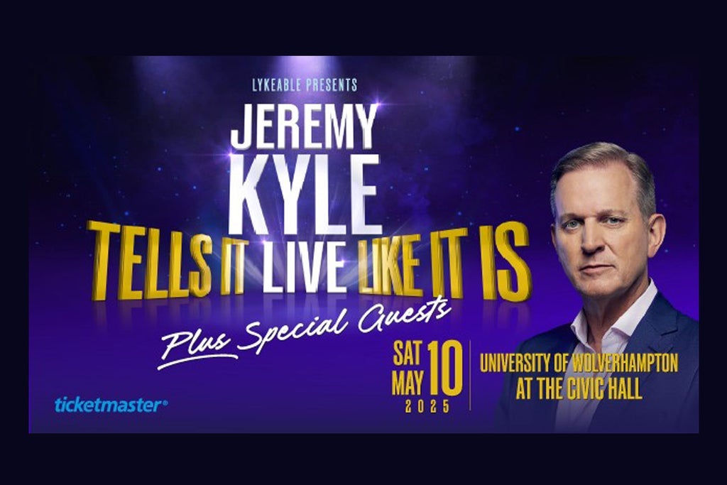 Jeremy Kyle - Tells it like it is LIVE in UK Regional