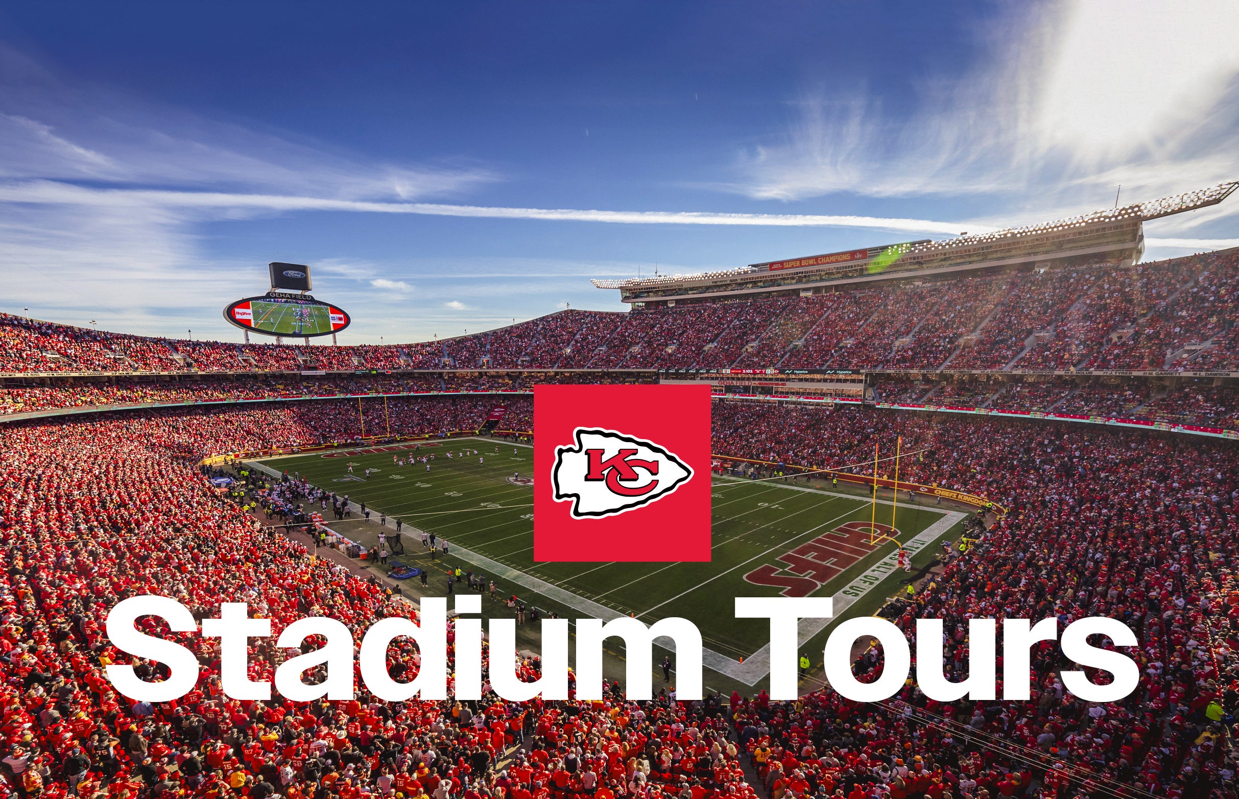 Gameday Stadium Tour – Chiefs v Broncos at GEHA Field at Arrowhead Stadium – Kansas City, MO
