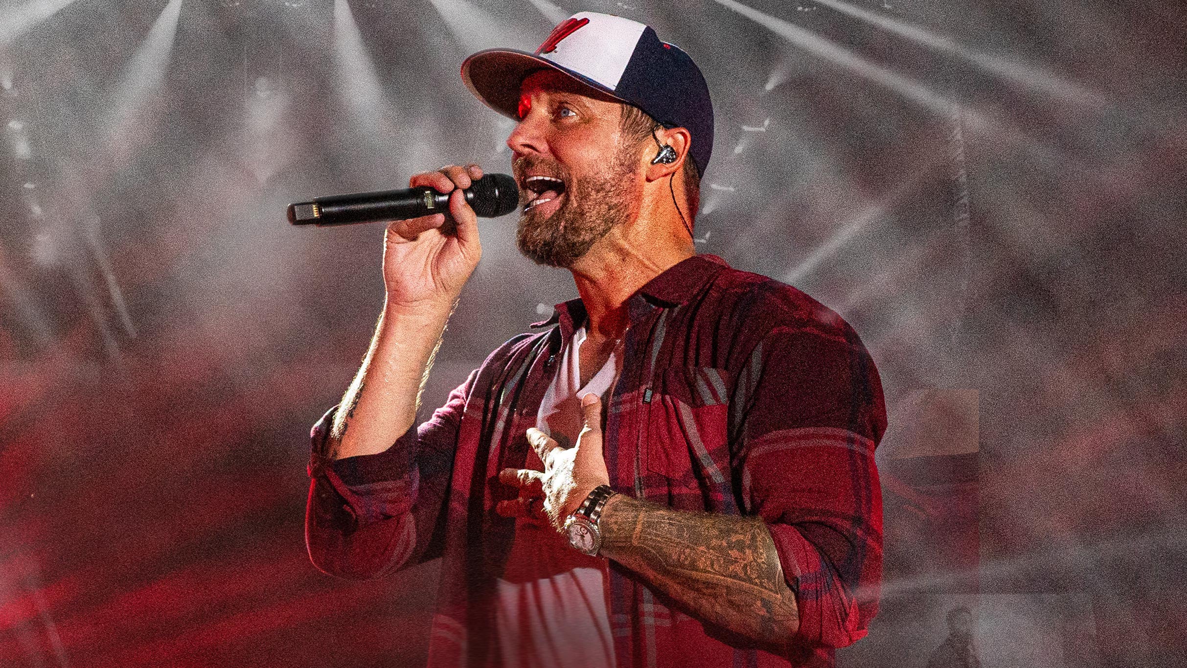 Brett Young w/ Needtobreathe at Iowa State Fair