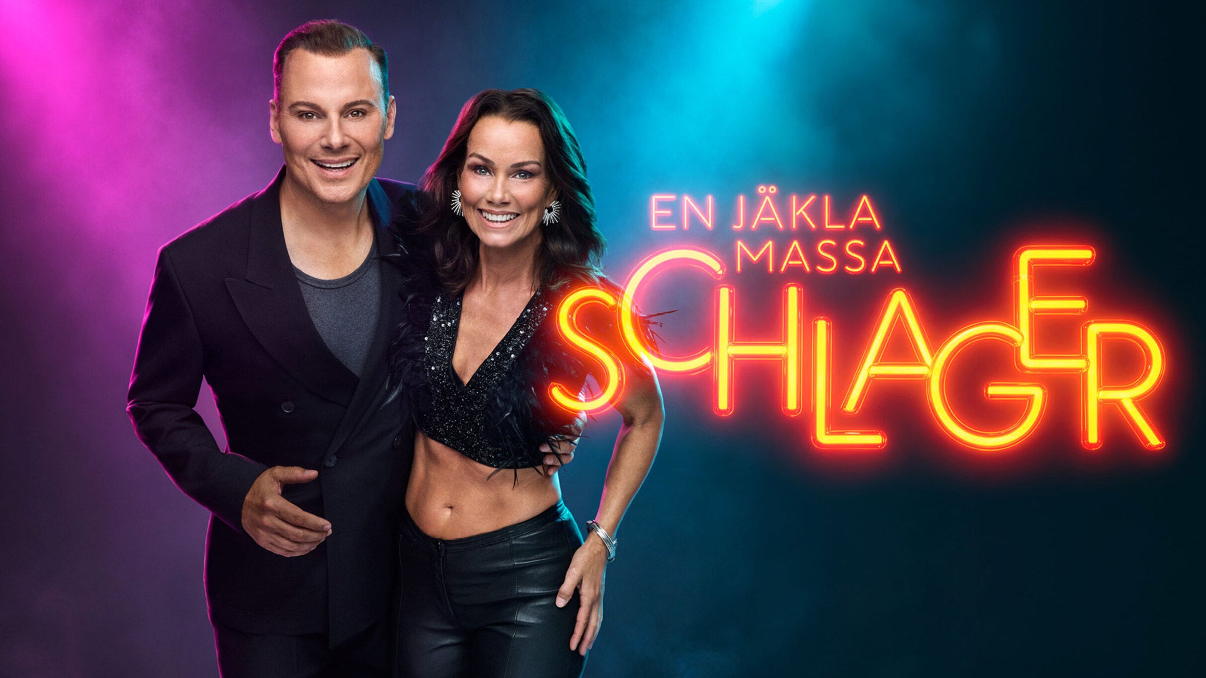 EN JÄKLA MASSA SCHLAGER - Magnus Carlsson & Linda Bengtzing