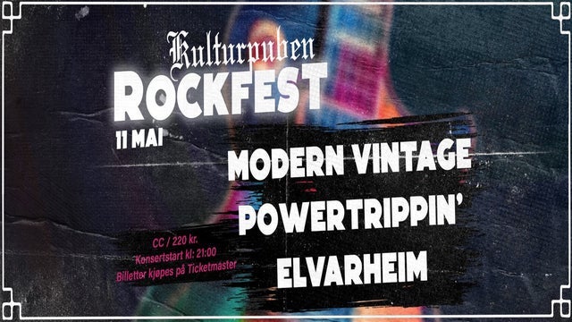 Rockfest på Lillestrøm Kulturpub 11/05/2024
