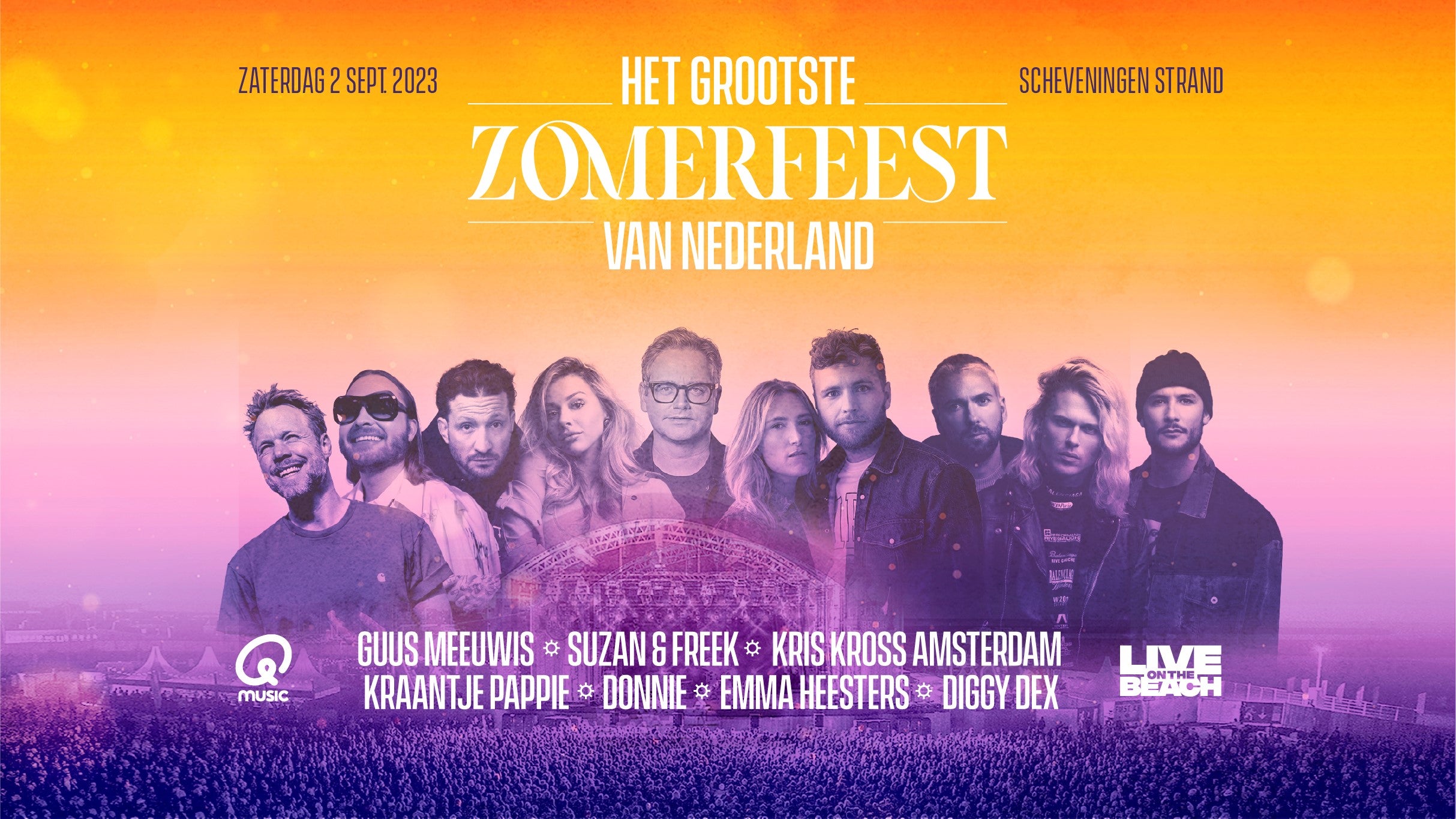 Het Grootste Zomerfeest van Nederland - LIVE on the BEACH