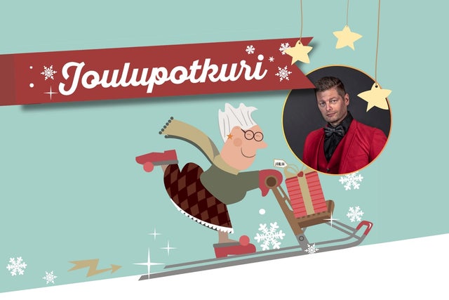 Joulupotkuri (peeässä) in Finland