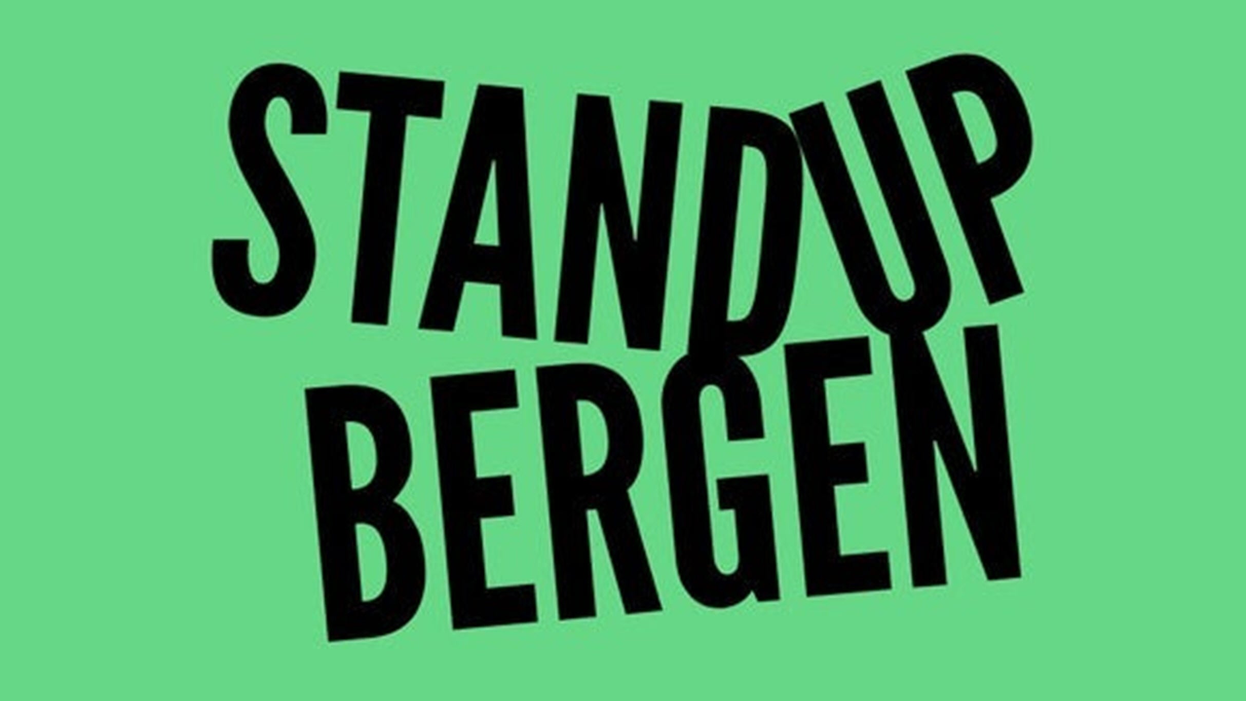 Poster for Romjulsstandup med Stand Up Bergen