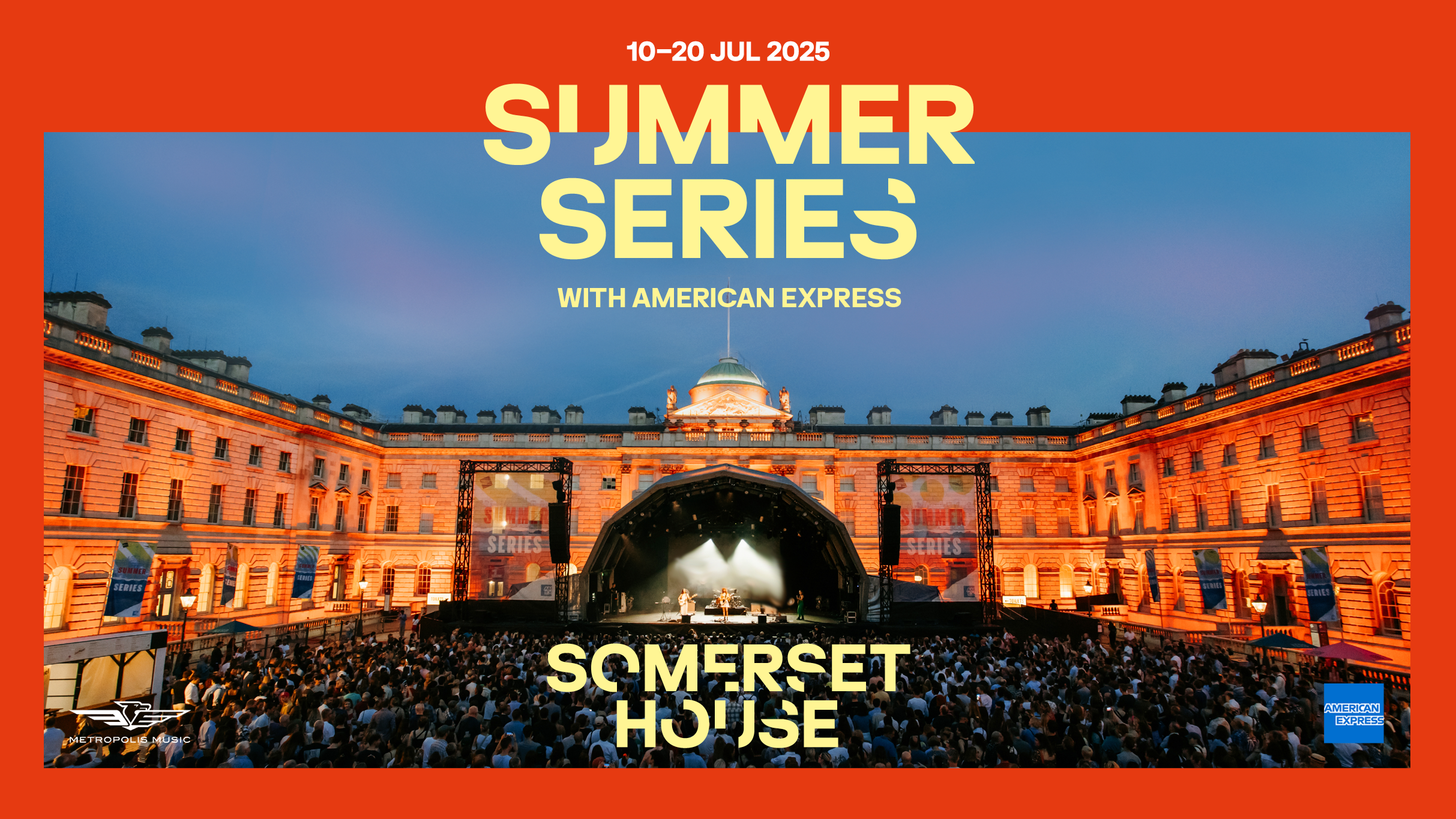 Somerset House Summer Series with American Express