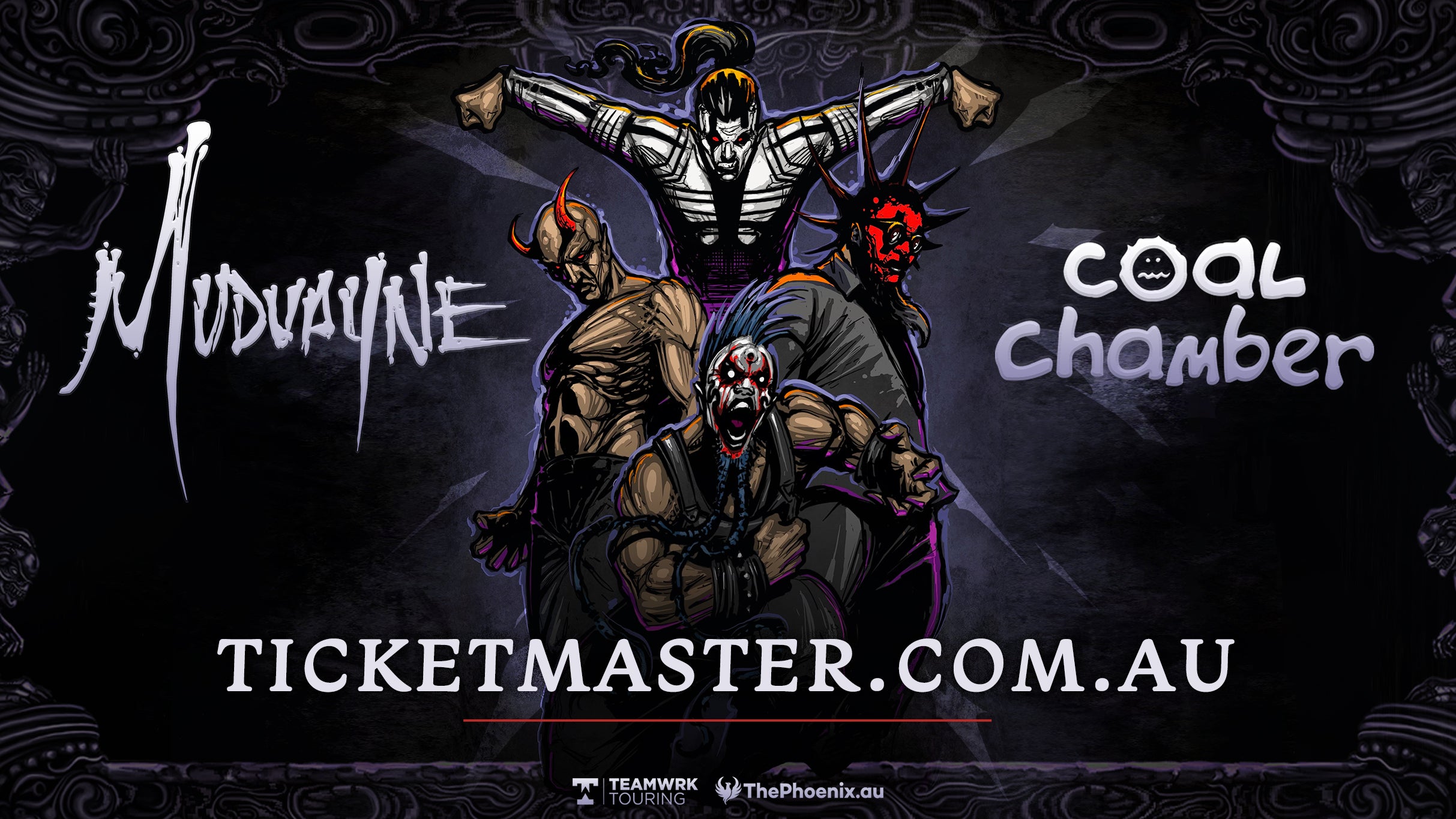 Image used with permission from Ticketmaster | Mudvayne + Coal Chamber tickets