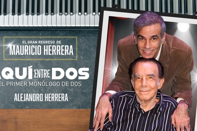 Aqui entre dos - Event poster