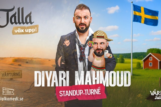 Ticket Reselling DIYARI MAHMOUD - JALLA, V&Auml;X UPP!