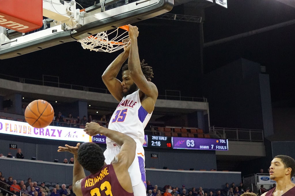 University of Evansville Aces Mens Basketball vs. Indiana State University Sycamores Mens Basketball