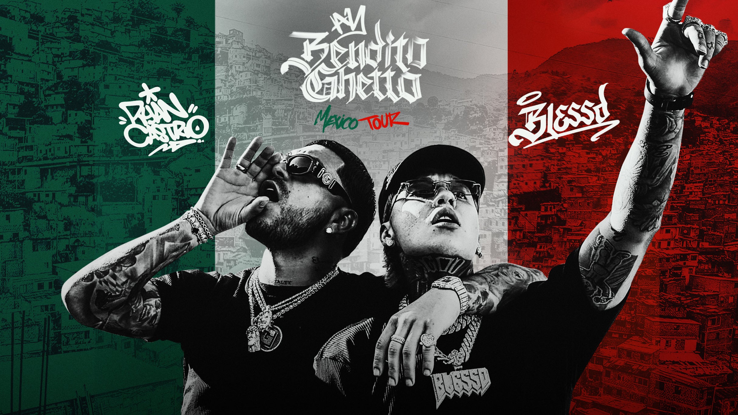 Blessd y Ryan Castro