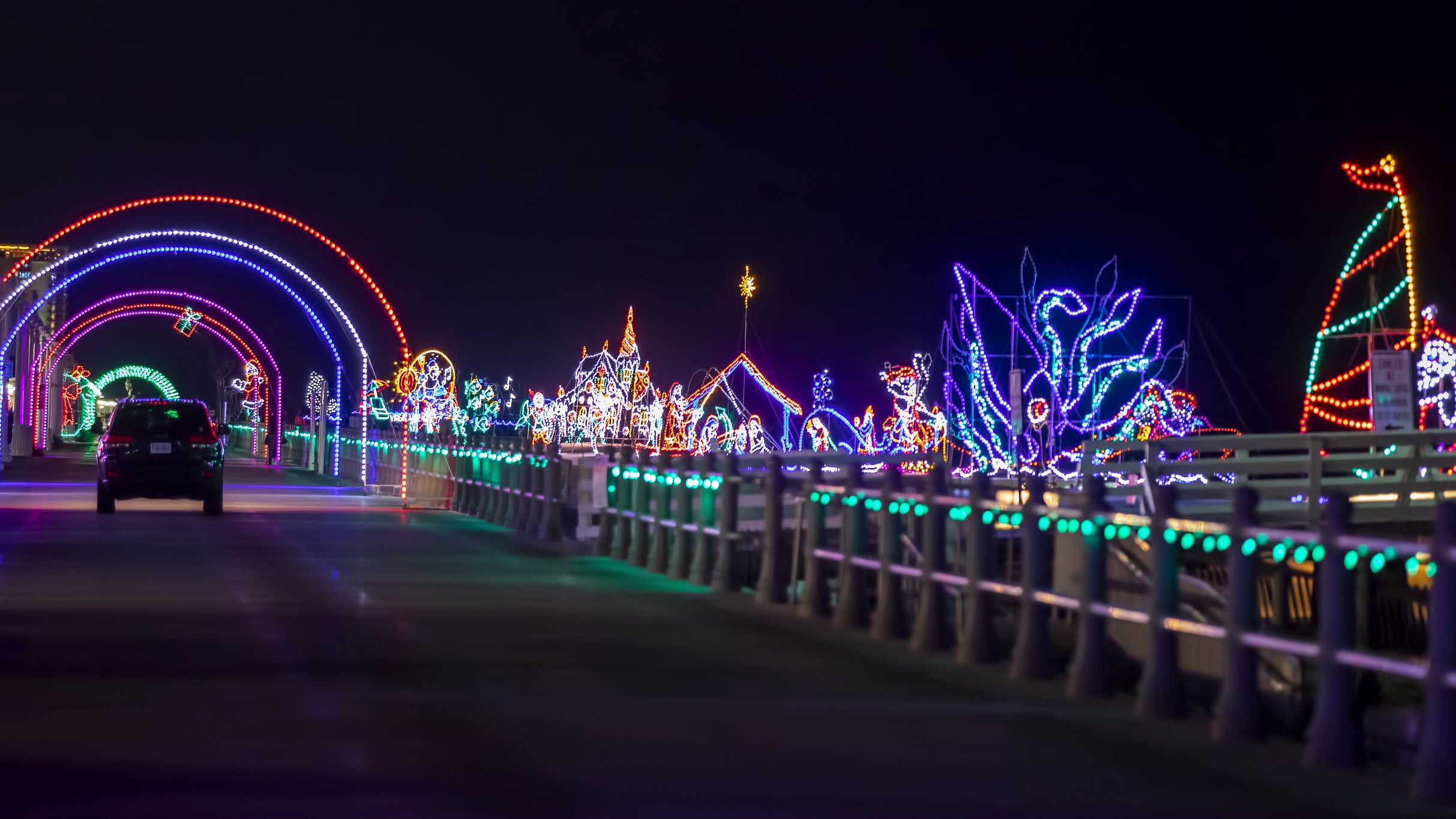 Holiday Lights at the Beach – Tuesday, December 3rd at Virginia Beach Oceanfront Boardwalk – Virginia Beach, VA